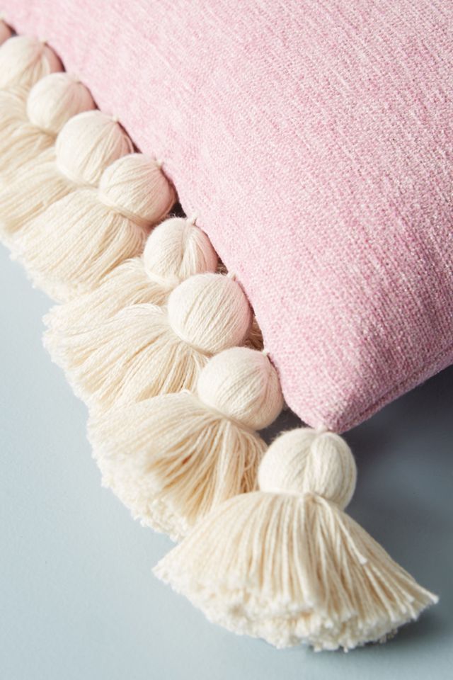 Tasseled Chenille Nadia Pillow #1