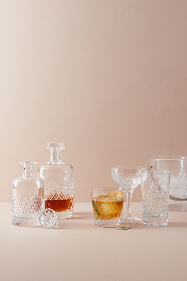 Soho Home Barwell Cut Crystal Small Decanter #2
