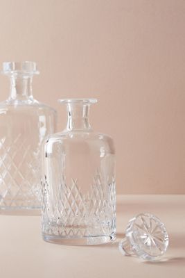 Soho Home Barwell Cut Crystal Small Decanter