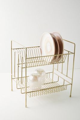 Brass Dish Rack