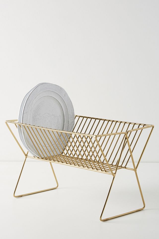 Trapezoid Dish Rack