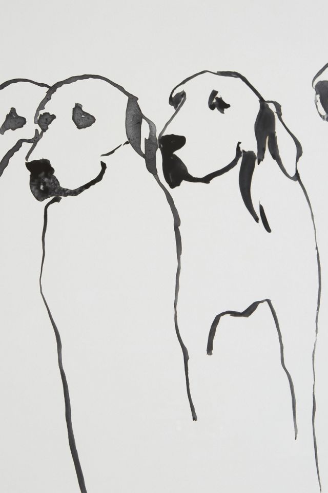 Pups Wall Art #3