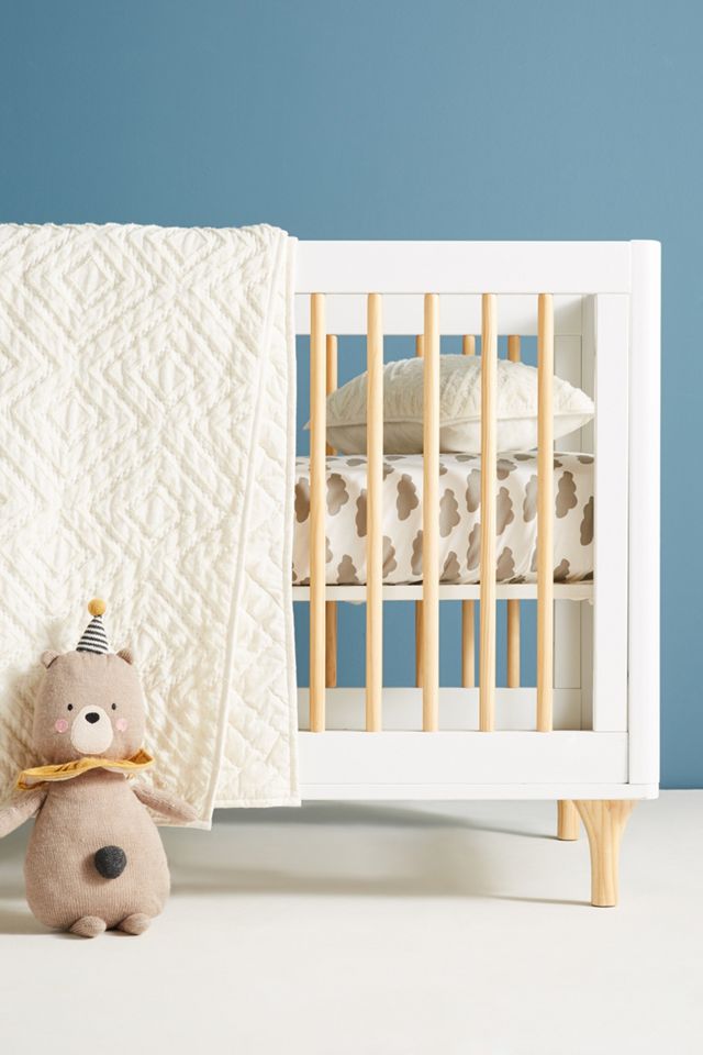 Tufted Chevron Toddler Quilt #1
