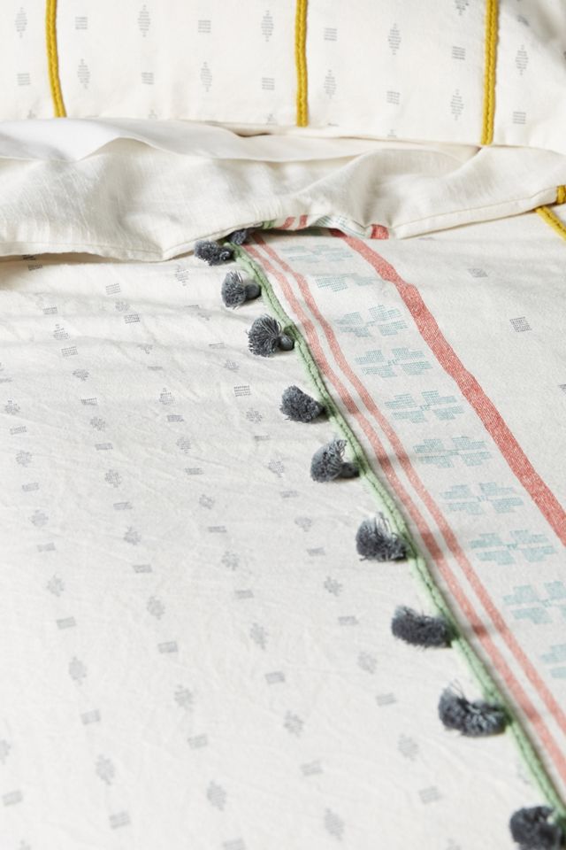 Tasseled Araya Duvet Cover #1