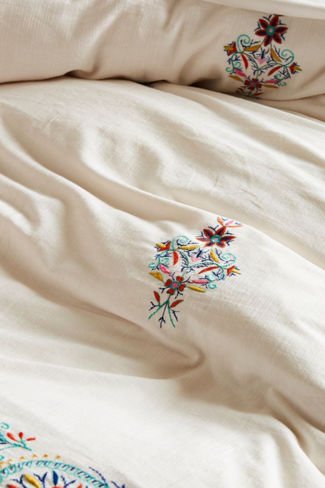 Embroidered Jordenna Duvet Cover #1