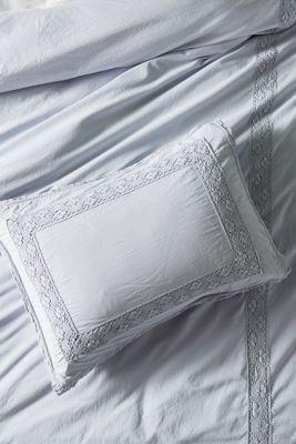 Crocheted Inset Shams