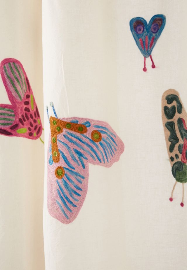 Embroidered Luella Curtain #1