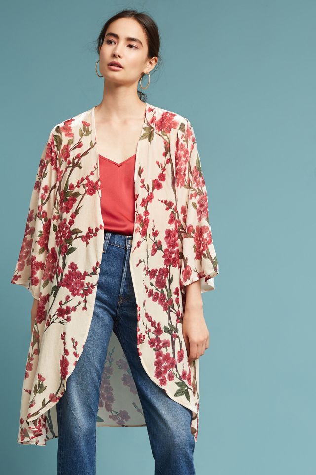 Cherry blossom hotsell kimono cardigan