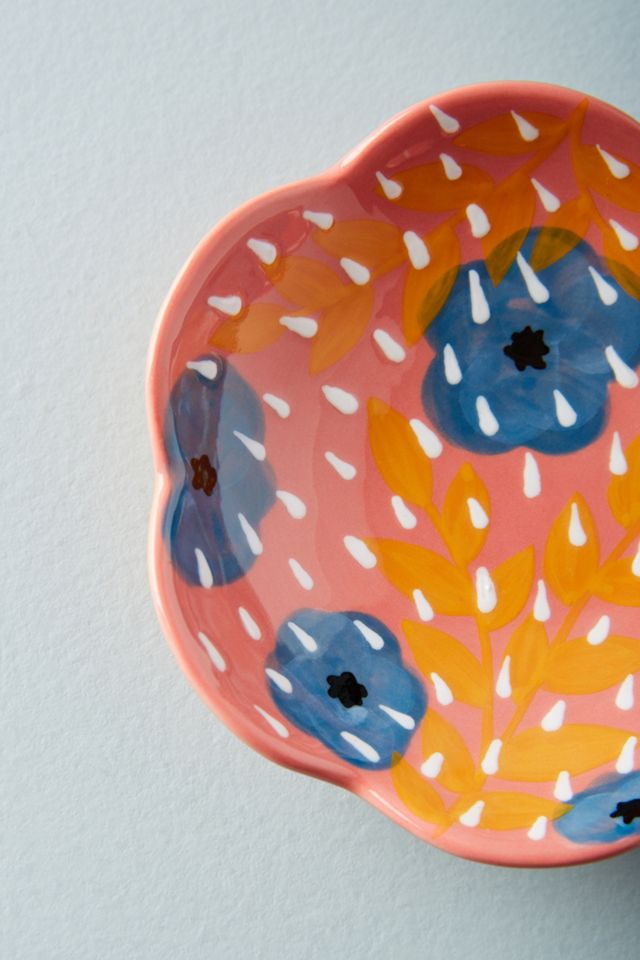 Kait Kelsey Floral Trinket Dish #2