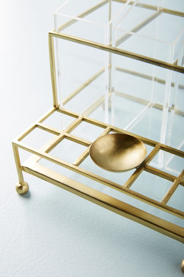 Faceted Vanity Organizer #2