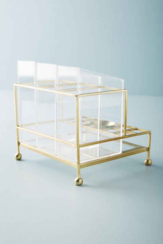 Faceted Vanity Organizer #3