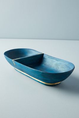 Wood Condiment Tray