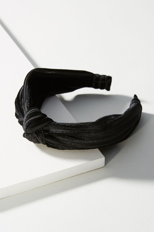 Knotted Velvet Headband