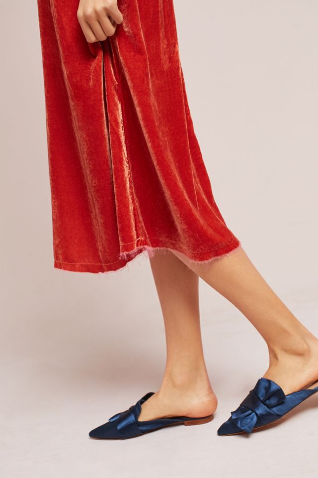 Love Tanjane Celine Velvet Slip Dress #2