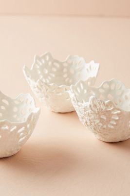 Lace Votive Set