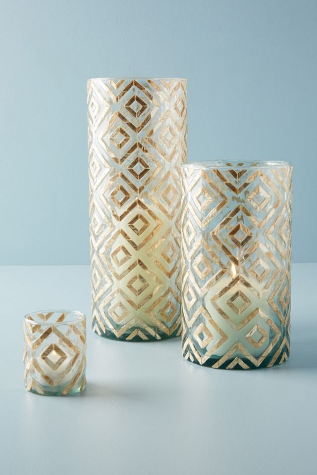 Herringbone Capiz Vessel #6