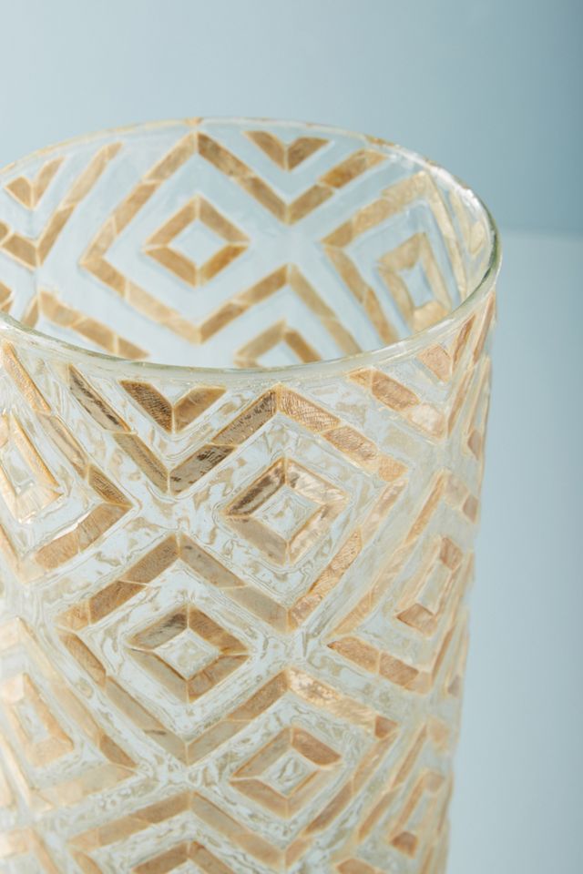 Herringbone Capiz Vessel #1