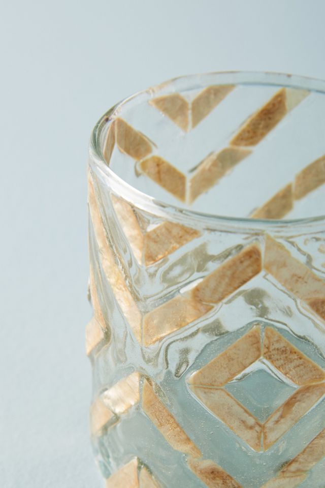 Herringbone Capiz Vessel #5