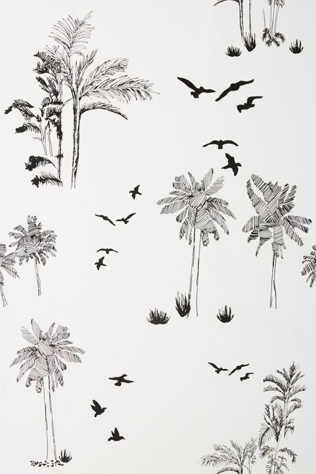 Anthropologie Above The Palms Wallpaper #2