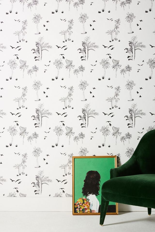Anthropologie Above The Palms Wallpaper