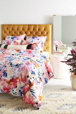 Lillian Farag Floral Duvet Cover