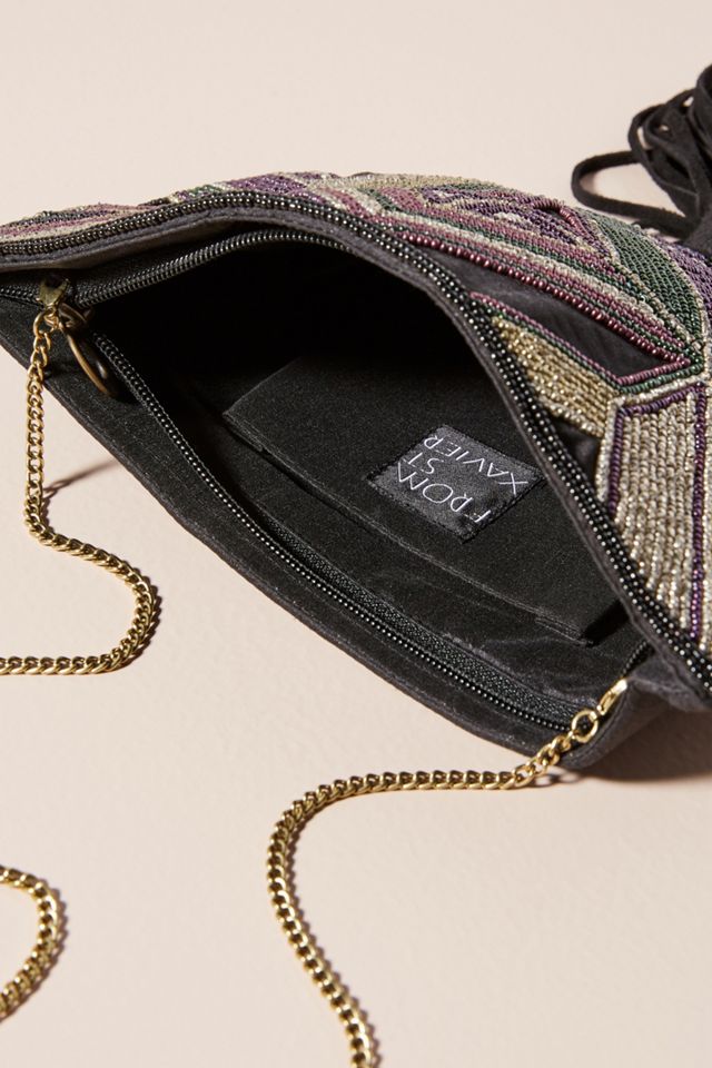 Geometric Crescent Clutch #2