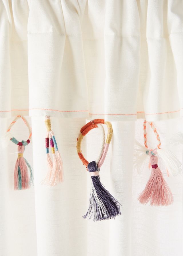 Tasseled Beachdrift Curtain #1