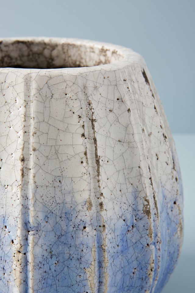 Glazed Indigo Pot #5