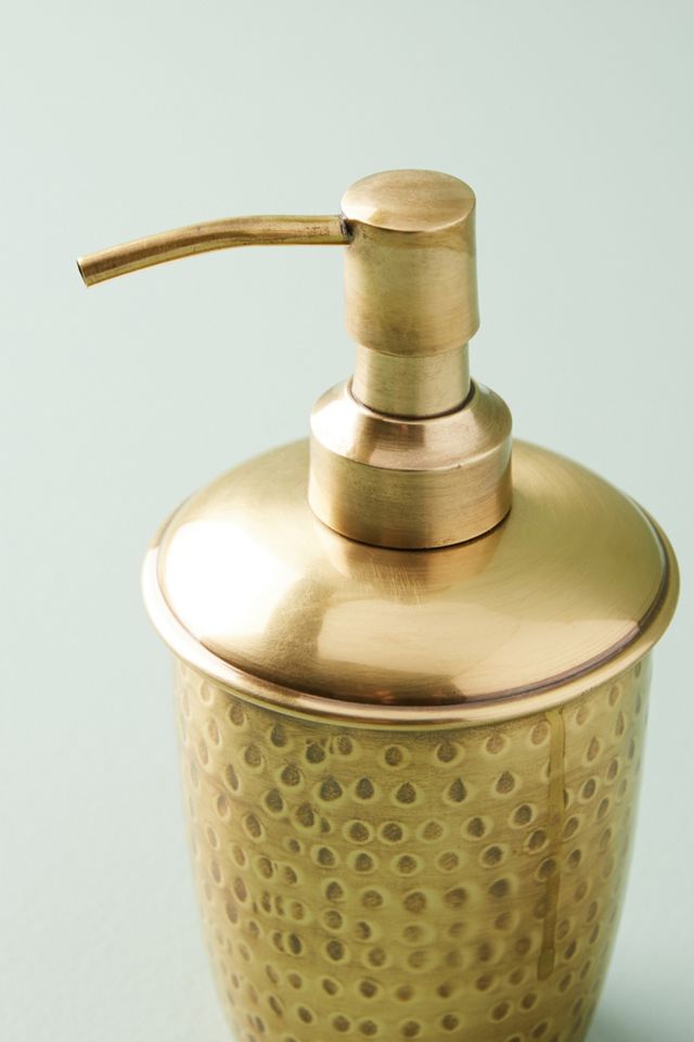 Hammered Brass Bath Collection #2