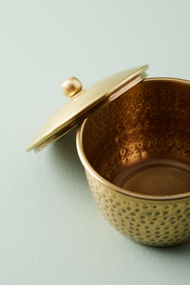 Hammered Brass Bath Collection #4