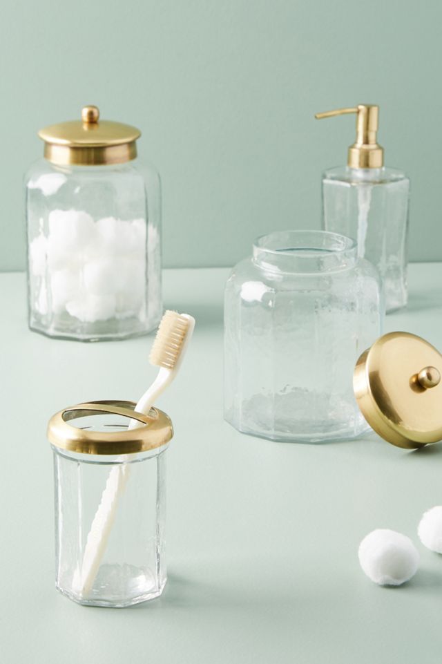 Golden Glass Bath Collection #8