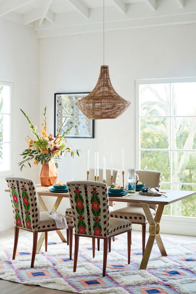 Textured Rhombus Rug #3