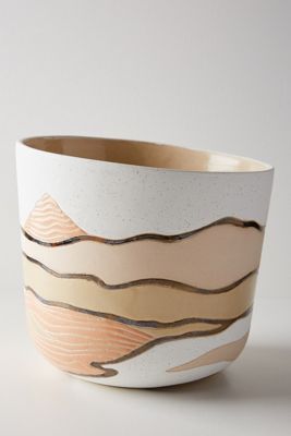 Layered Landscape Pot