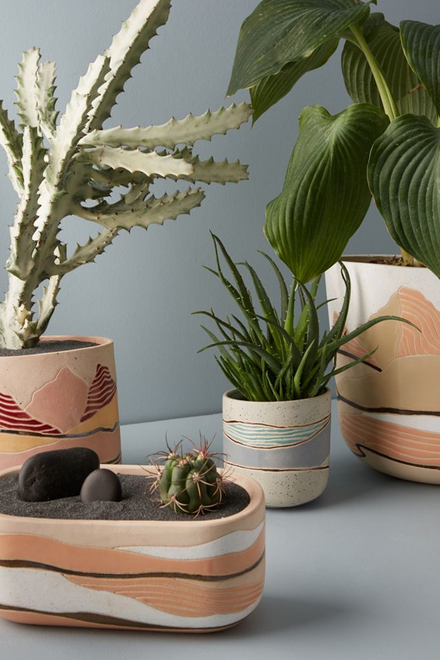 Layered Landscape Pot #2