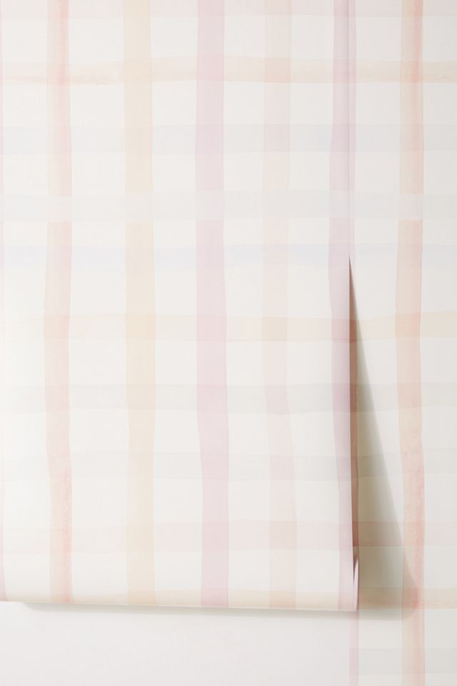 Anthropologie Maria Gingham Wallpaper #2