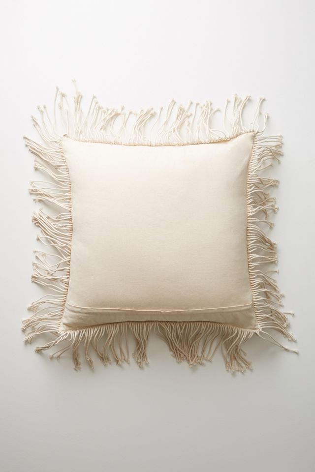 Fringed Agnes Floor Pillow #1