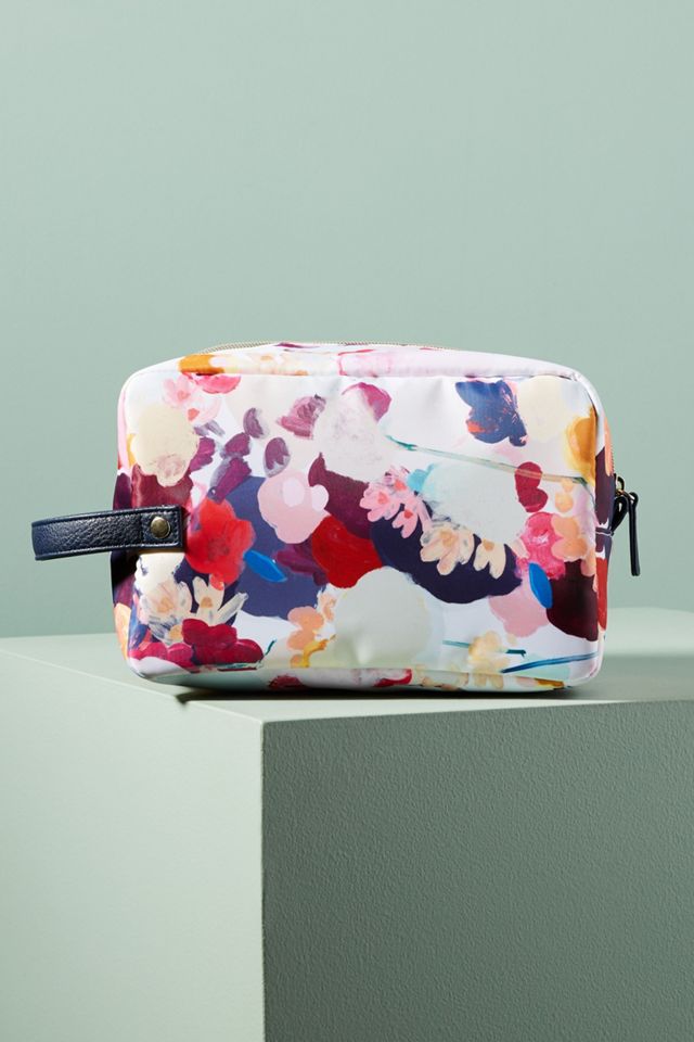 Floral Overlay Cosmetic Case #1