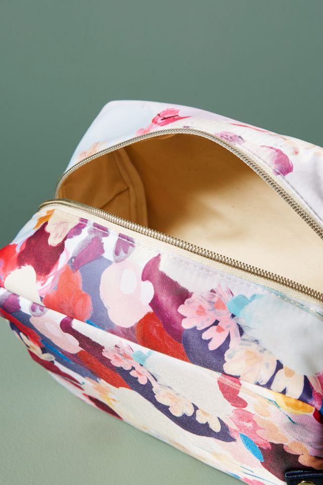 Floral Overlay Cosmetic Case #2
