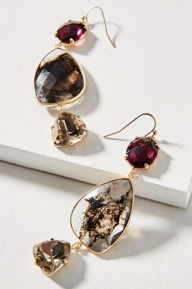 Triumverate Drop Earrings