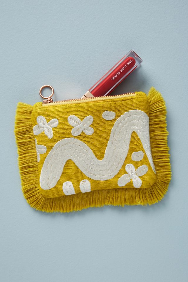 Fringed Silk Pouch #2