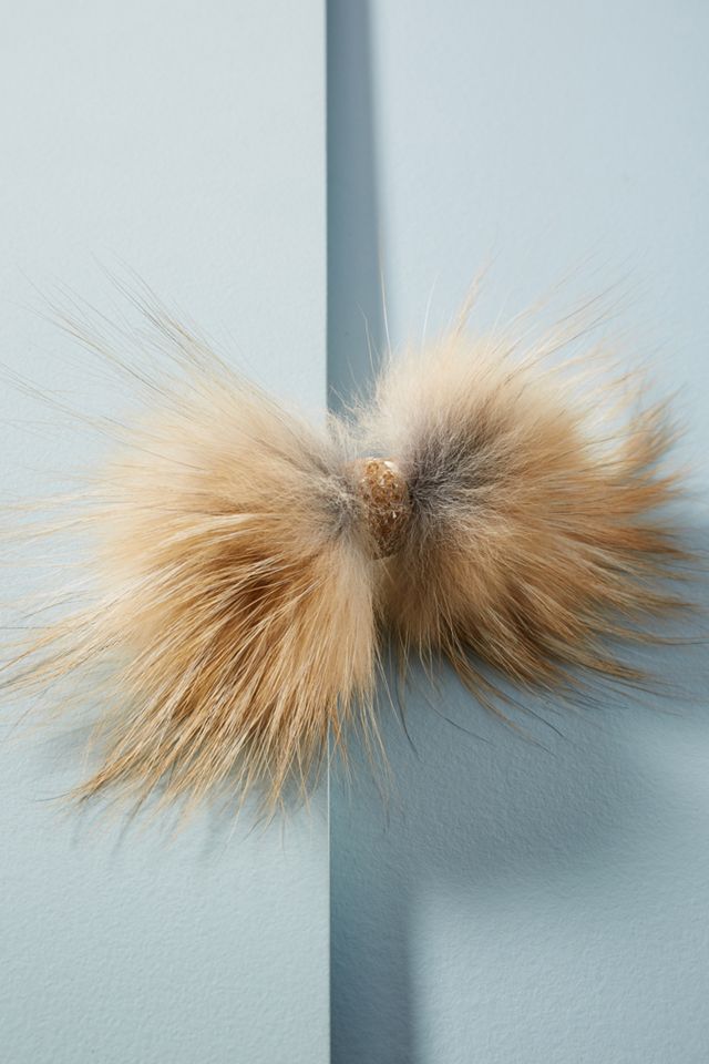 Sabina Faux Fur Barrette