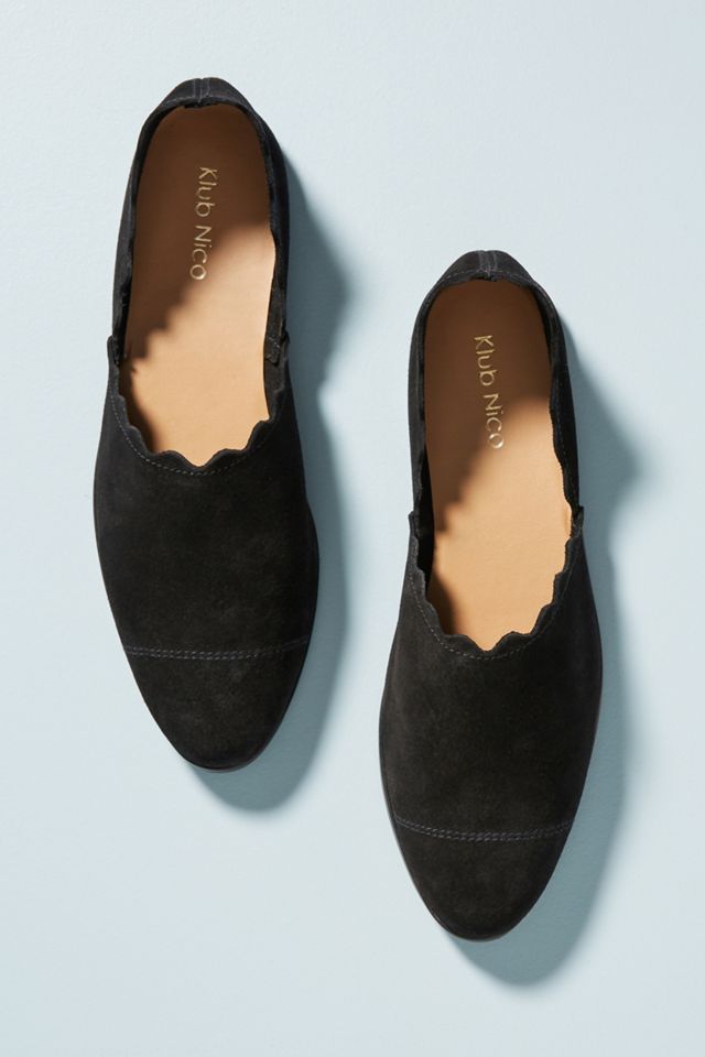 Klub Nico Georgette Scalloped Flats #1