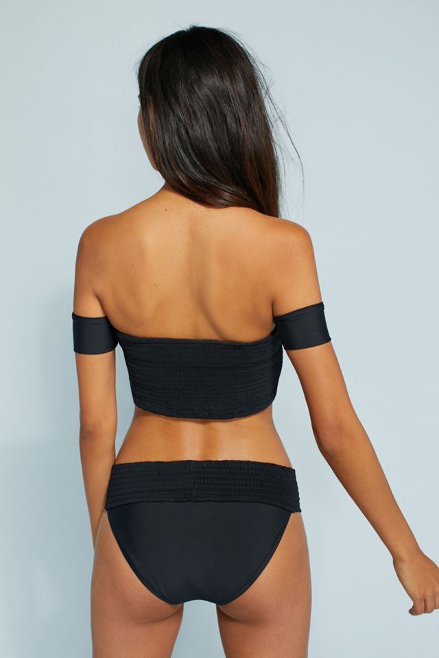 Anthropologie Smocked Waist Bikini Bottoms #2