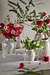 Distressed Rose + Vine Terracotta Vase