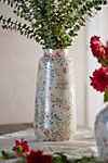 Distressed Rose + Vine Terracotta Vase #10
