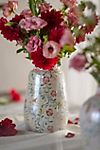 Distressed Rose + Vine Terracotta Vase #8