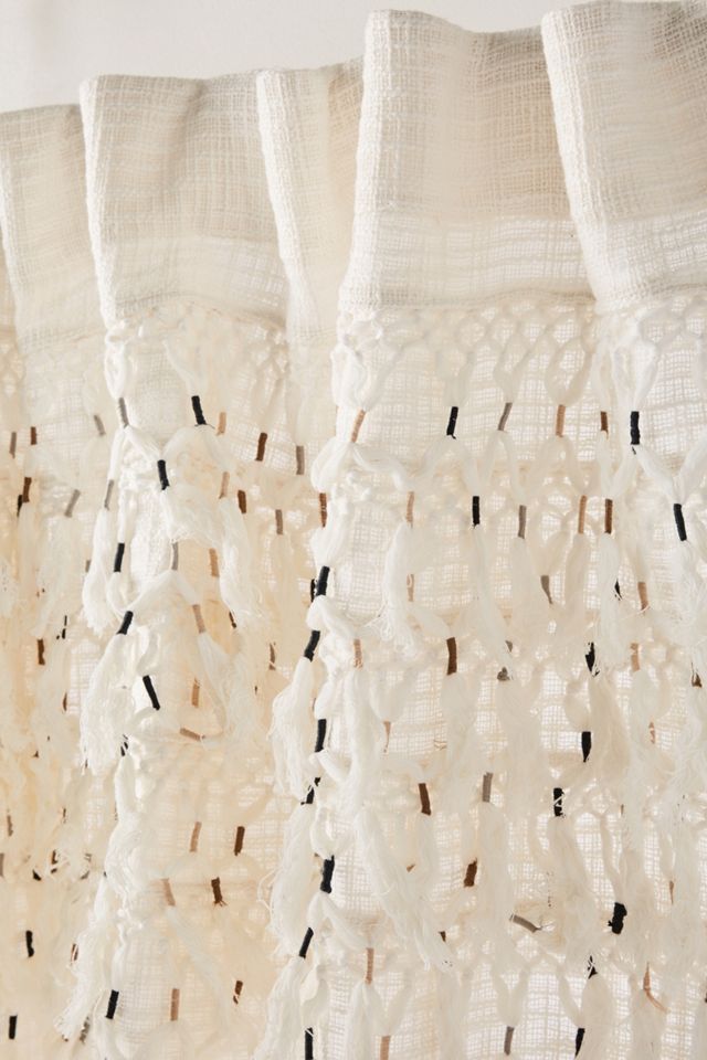 Macrame Tasselled Curtain #1