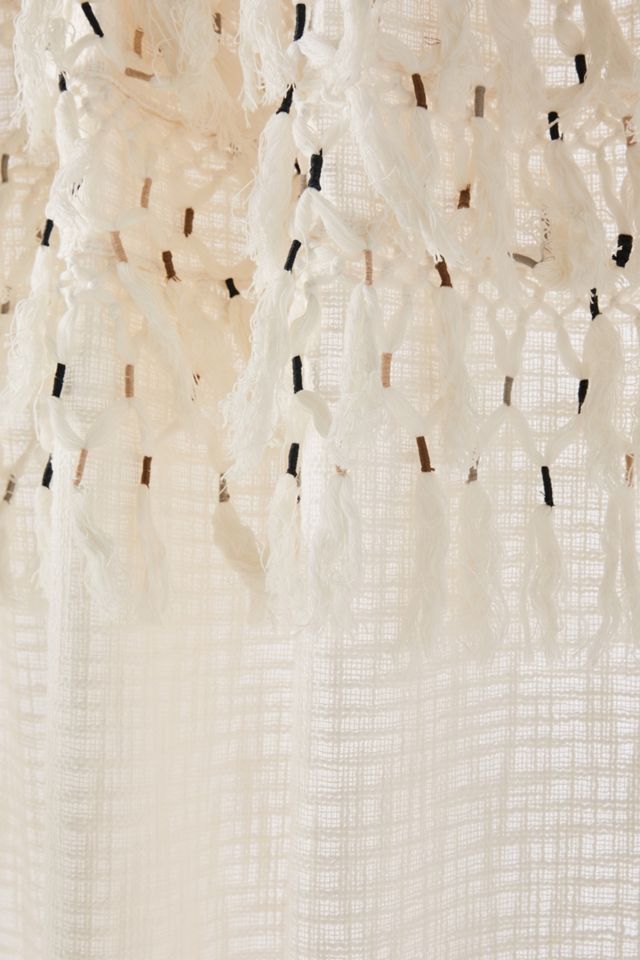 Macrame Tasselled Curtain #2