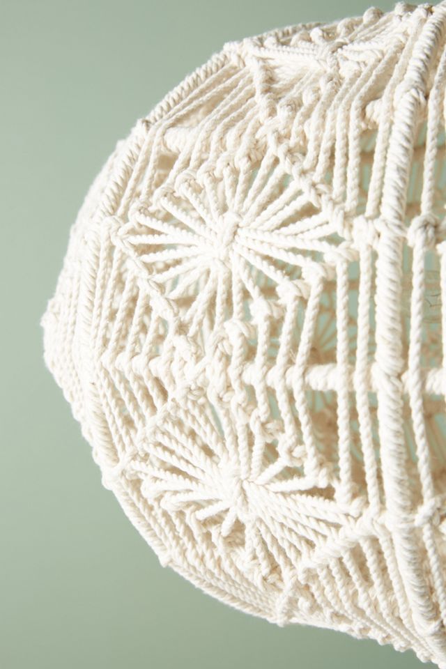 Macrame Pendant #1