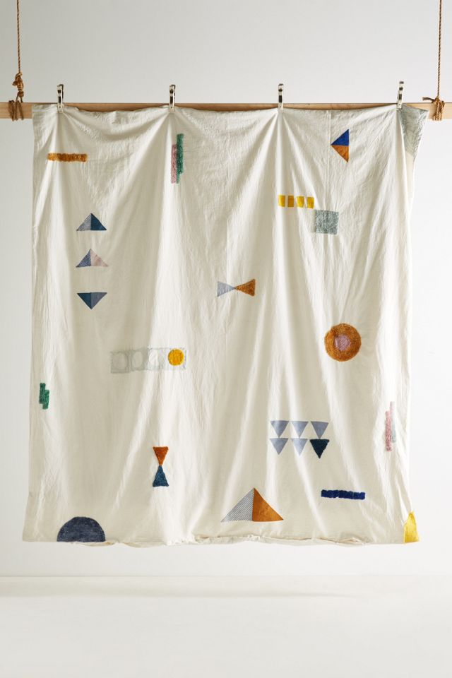 Geo-Embellished Duvet Cover #2